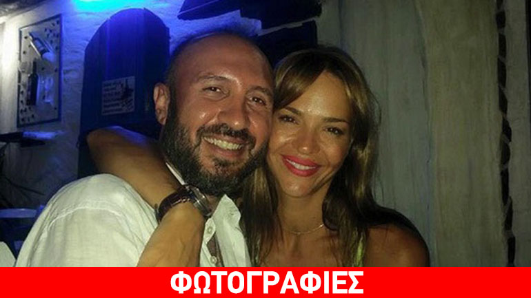 Νικολέτα Καρρά: Στο πλευρό του συζύγου της σε εορταστικό δείπνο